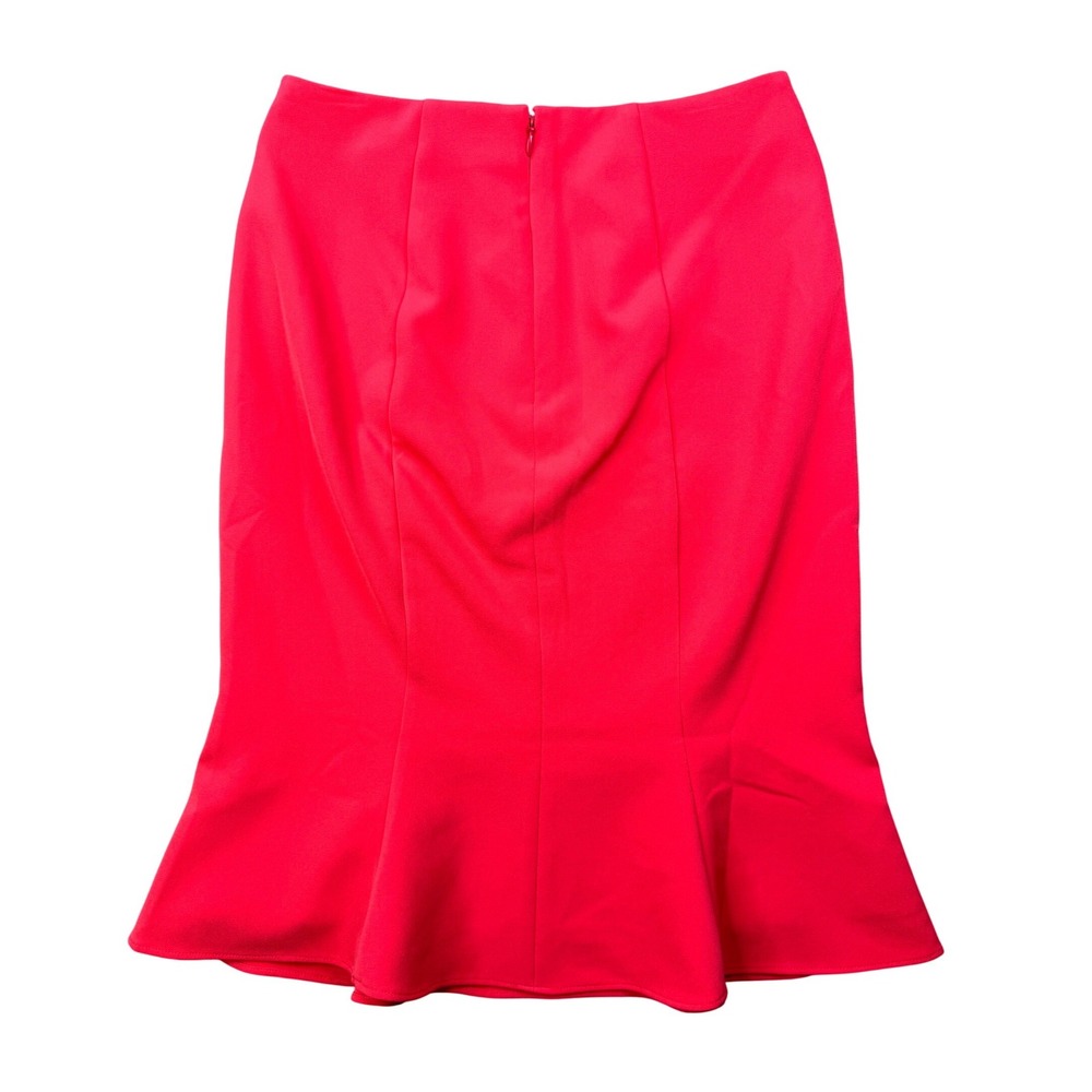 Boden Womens Pink Flounce Hem Pencil Skirt‎ size 4 NWT - Picture 6 of 7